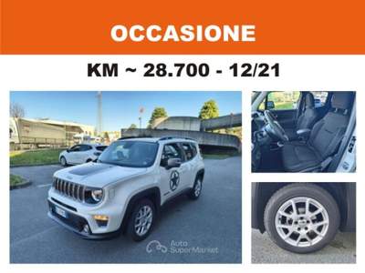 Jeep Renegade 1.0 T3 Limited Bianco usata Gallarate