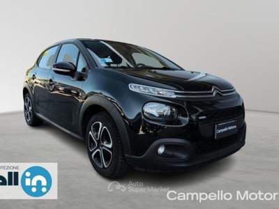 Citroen C3 C3 PureTech 82 Feel Nero usata Venezia