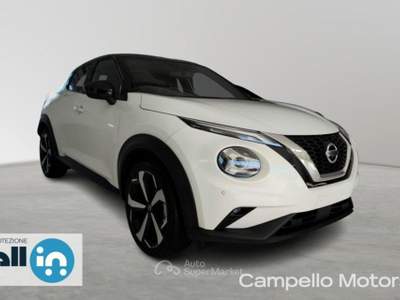 Nissan Juke Juke 1.0 DIG-T 117cv Tekna Bianco usata Venezia