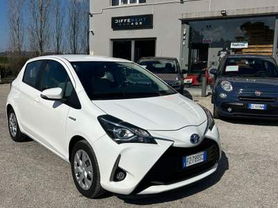 Toyota Yaris Unico proprietario Bianco usata Sant'Omero
