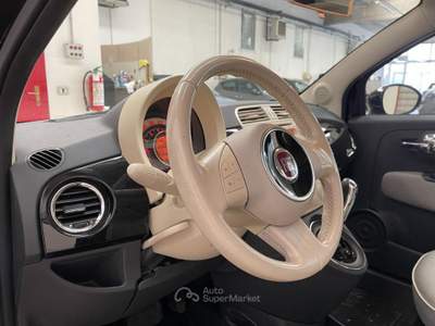 Fiat 500 Lounge 1.4 16v 100cv c.auto-Ok Neopatentati Nero usata BRESCIA