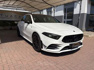 Mercedes-Benz Classe A Mercedes-Benz A-Class A 200 AMG Line Premium Plus Edition #11037 Bianco usata Alessandria