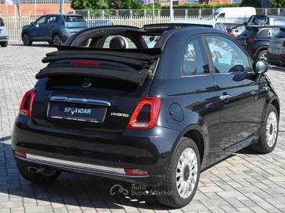 Fiat 500 C 1.0 Hybrid Dolcevita Nero usata Pianezza
