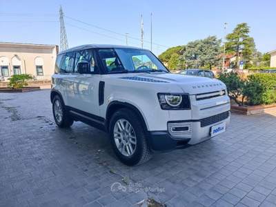 Land Rover Defender 90 3.0D I6 200 CV AWD Auto S Bianco usata Castelfranco di Sotto