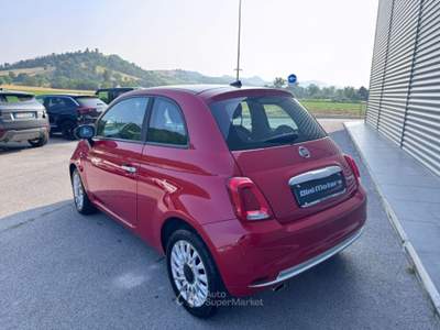 Fiat 500 1.0 Hybrid Lounge OK Neopatentati legge 104 Rosso usata Sant'Angelo in vado