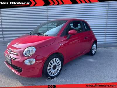 Fiat 500 1.0 Hybrid Lounge OK Neopatentati legge 104 Rosso usata Sant'Angelo in vado
