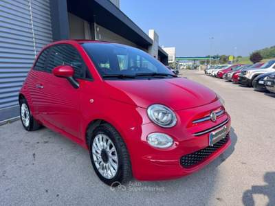 Fiat 500 1.0 Hybrid Lounge OK Neopatentati legge 104 Rosso usata Sant'Angelo in vado