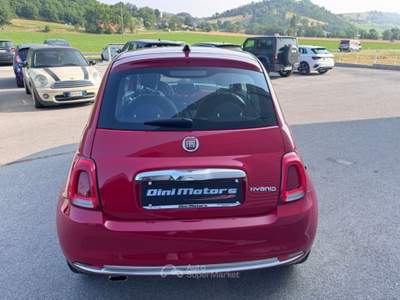 Fiat 500 1.0 Hybrid Lounge OK Neopatentati legge 104 Rosso usata Sant'Angelo in vado