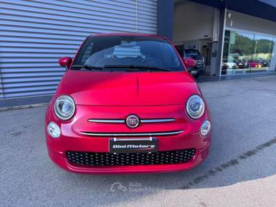 Fiat 500 1.0 Hybrid Lounge OK Neopatentati legge 104 Rosso usata Sant'Angelo in vado