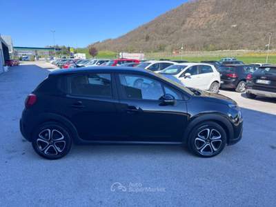 Citroen C3 1.2 pack PLUS 83cv IVA ESPOSTA LEGGE 104 OK NEOPAT Nero usata Sant'Angelo in vado
