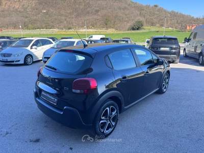 Citroen C3 1.2 pack PLUS 83cv IVA ESPOSTA LEGGE 104 OK NEOPAT Nero usata Sant'Angelo in vado