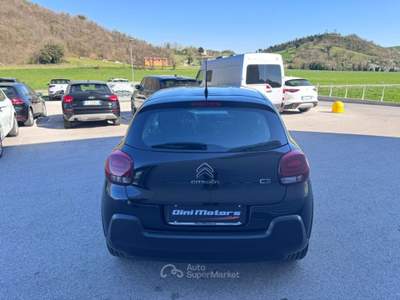 Citroen C3 1.2 pack PLUS 83cv IVA ESPOSTA LEGGE 104 OK NEOPAT Nero usata Sant'Angelo in vado