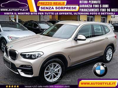 BMW X3 xDrive20d 48V STEPTRONIC 4x4 Business Advantage Beige usata CONCESIO