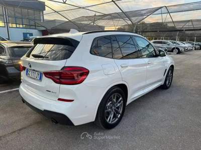 BMW X3 G01 xdrive30d Msport 265cv auto - GC111JY Bianco usata Basiliano