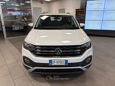Volkswagen T-Cross 1.0 benzina 95cv.  Style ,Km 48.000 GARANZIA VW Bianco usata Alba
