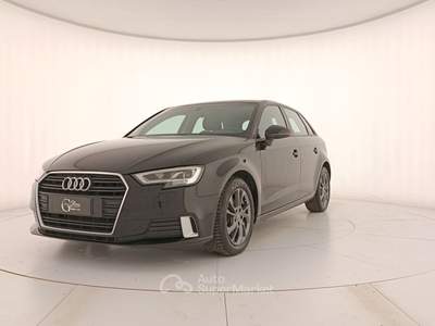 Audi A3  - a3 sportback 35 2.0 tdi sport 150cv Nero usata Rivoli