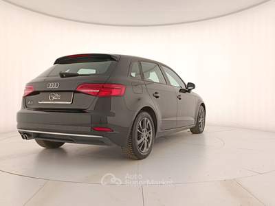 Audi A3  - a3 sportback 35 2.0 tdi sport 150cv Nero usata Rivoli