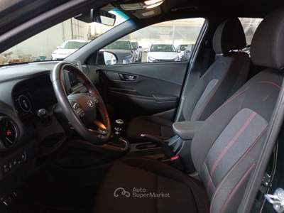 Hyundai Kona Kona 1.0 t-gdi 48v xline 2wd 120cv imt Nero usata Torino