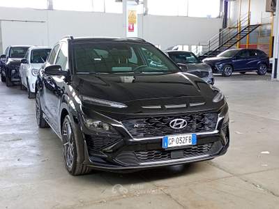 Hyundai Kona Kona 1.0 t-gdi 48v xline 2wd 120cv imt Nero usata Torino