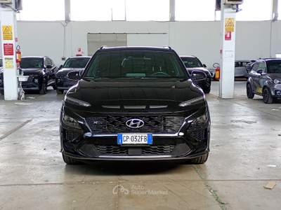 Hyundai Kona Kona 1.0 t-gdi 48v xline 2wd 120cv imt Nero usata Torino