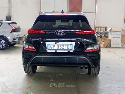 Hyundai Kona Kona 1.0 t-gdi 48v xline 2wd 120cv imt Nero usata Torino