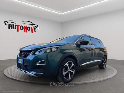 Peugeot 5008 5008 BlueHDi 130 S&S GT Line MOTORE REVISIONATO FATTURA PEUGEOUT+GANCIO TRAINO Verde usata Cambiago