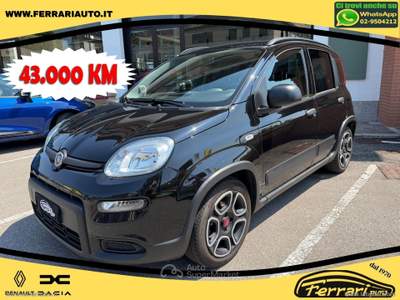 Fiat Panda Panda 1.0 FireFly S&S Hybrid 5POSTI Nero usata PESSANO CON BORNAGO