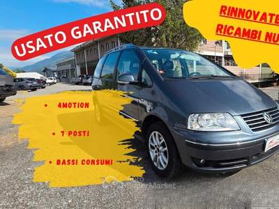 Volkswagen Sharan 4motion 4x4 usata Quart