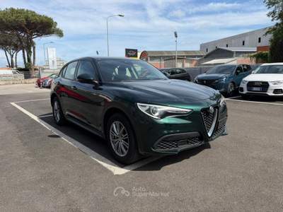 Alfa Romeo Stelvio STELVIO 2.2 190 CV Q4 BUSINESS Verde usata Pomezia
