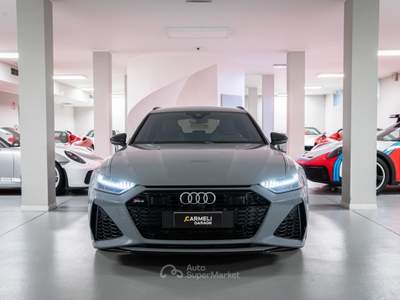 Audi RS 6 Avant 4.0 TFSI V8 quattro -FRENI CARBO-IVA ESPOSTA Grigio usata Coccaglio