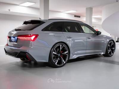 Audi RS 6 Avant 4.0 TFSI V8 quattro -FRENI CARBO-IVA ESPOSTA Grigio usata Coccaglio