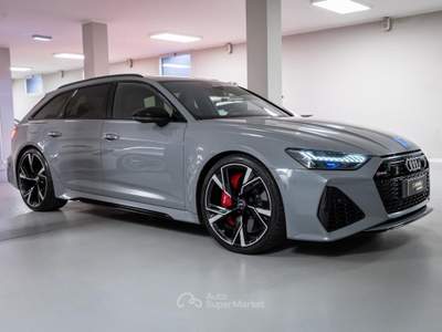 Audi RS 6 Avant 4.0 TFSI V8 quattro -FRENI CARBO-IVA ESPOSTA Grigio usata Coccaglio