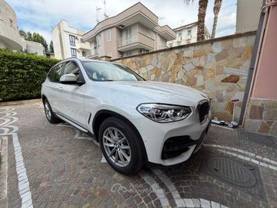BMW X3 BMW X3 xDrive20d Auto LED NaviPro Pelle Bianco usata NOLA