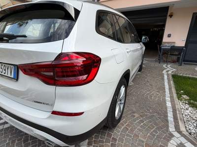 BMW X3 BMW X3 xDrive20d Auto LED NaviPro Pelle Bianco usata NOLA