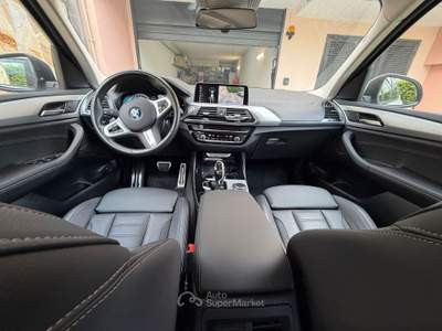 BMW X3 BMW X3 xDrive20d Auto LED NaviPro Pelle Bianco usata NOLA
