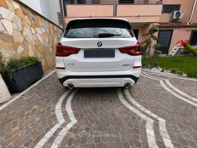 BMW X3 BMW X3 xDrive20d Auto LED NaviPro Pelle Bianco usata NOLA