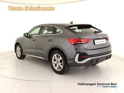 Audi Q3 sportback 35 2.0 tdi s line edition s-tronic Grigio usata Bari