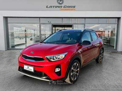 Kia Stonic 1.4 mpi eco Style GPL 97cv CON TELECAM E CARPLAY Rosso usata Latina