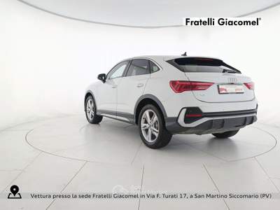 Audi Q3 sportback 35 2.0 tdi s line edition s-tronic Bianco usata San Martino Siccomario