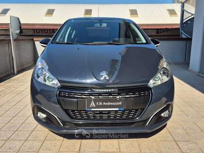 Peugeot 208 208 I 2015 5p 1.2 puretech 82cv Black Line Grigio usata Massa