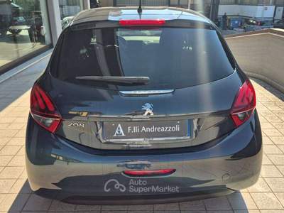 Peugeot 208 208 I 2015 5p 1.2 puretech 82cv Black Line Grigio usata Massa