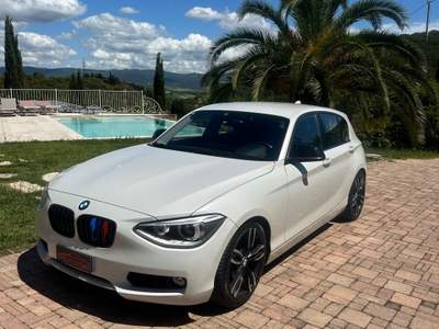 BMW Serie 1 120d 120 120d 5p. Sport Bianco usata Rosignano Marittimo