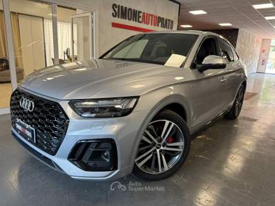 Audi Q5 SPB 45 TFSI quattro S tronic line plus Argento usata Prato