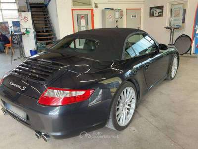 Porsche 911 911 Carrera S 3.8 Cabrio 355CV MANUALE ! 1PROPRIETARIO ! COLORE SPECIALE ATLAS ! SUPER FULL ! SUPER TAGLIANDATA ! Blu/Azzurro usata Botticino