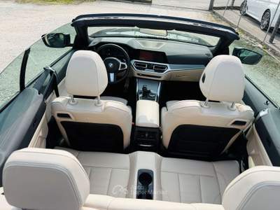 BMW Serie 4 430d 430 Bmw 430d Mhev 48V Cabrio Msport Full TOP di GAMMA Nero usata Rezzato