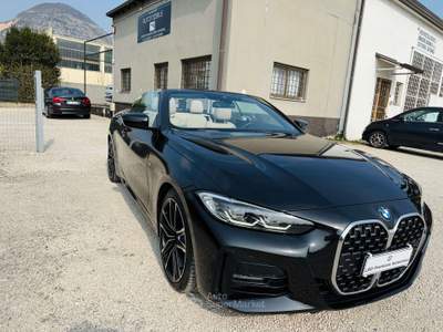 BMW Serie 4 430d 430 Bmw 430d Mhev 48V Cabrio Msport Full TOP di GAMMA Nero usata Rezzato