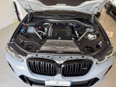 BMW X3 X3 X3 xdrive M40d Mperformance my23 NAVI+LED+PELLE+ FULL TOP DI GAMMA Grigio usata Rezzato