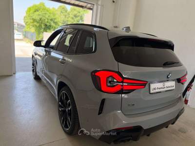 BMW X3 X3 X3 xdrive M40d Mperformance my23 NAVI+LED+PELLE+ FULL TOP DI GAMMA Grigio usata Rezzato