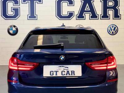 BMW Serie 5 520d 520 d aut. Touring luxury *TUTTA TAGLIANDATA BMW * Blu/Azzurro usata Inzago
