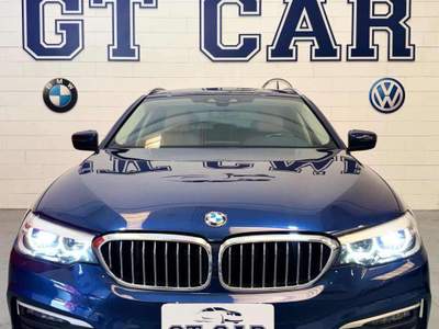 BMW Serie 5 520d 520 d aut. Touring luxury *TUTTA TAGLIANDATA BMW * Blu/Azzurro usata Inzago
